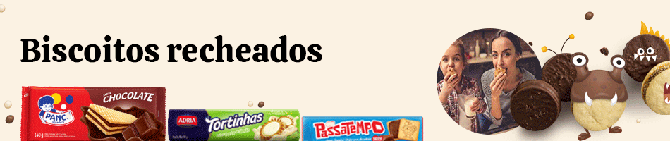 Biscoitos Recheados