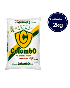Açúcar Cristal Colombo - 1kg