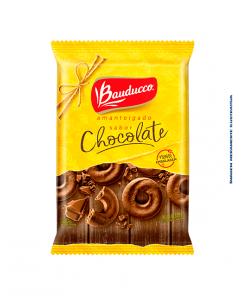 Biscoito Amanteigado Chocolate Bauducco - 335g