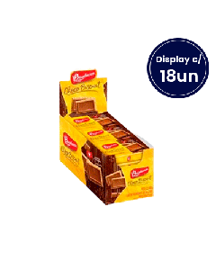 Biscoito de Chocolate ao Leite Choco Biscuit Bauducco 36g Display com 18 unidades