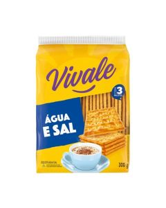 Biscoito Agua e Sal Vivale 350g