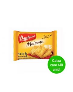 Biscoito Maizena Bauducco Sachê 9g - Caixa com 410