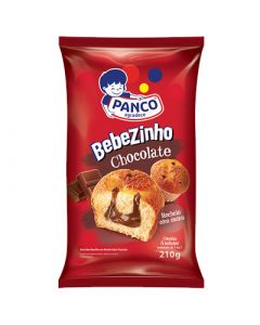 Bolinho Bebezinho Chocolate Panco - Pacote com 6 Unidades