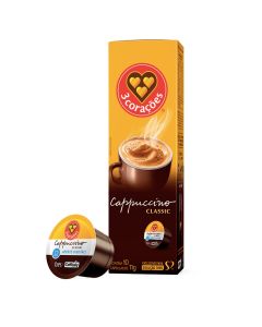 Cápsula 3 Corações Cappuccino Classic - Caixa c/ 10un