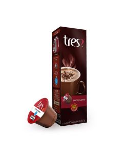 Cápsulas 3 Corações Chocolatto - Caixa com 10 Unidades