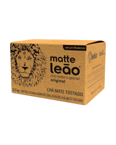 Chá Matte Natural Leão Granel Pro 2,5kg
