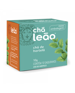Chá de Hortelã Leão com 10 Saquinhos