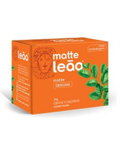 Chá Matte Natural Leão com 15 Saches