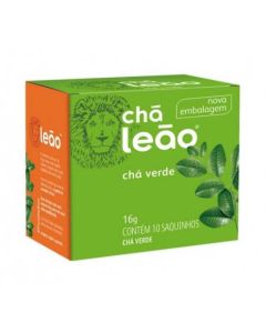 Chá Verde Leão com 10 Saquinhos