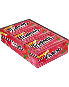 Chiclete Trident Morango c/ 21un.