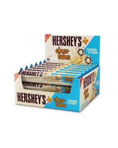 Chocolate Branco Choco Tubes Hershey´s 25g c/ 15un