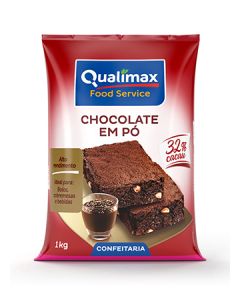 Chocolate em Pó Solúvel 32% Cacau Qualimax 2kg