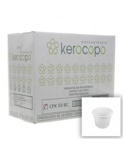 Copo Descartável para Café Kerocopo - Caixa com 5000 Unidades