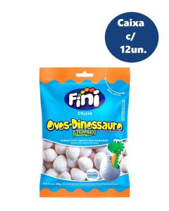 Fini Ovos de Dinossauro Azedinhos 80g c/ 12un