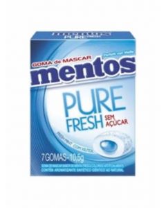 Fliptop Mentos Pure Fresh Mint Display 12x10,5g
