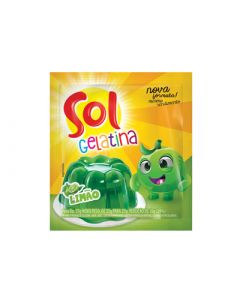 Gelatina Sol Sabor Limão 25g