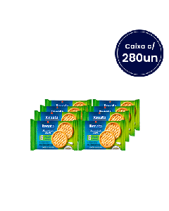 Biscoito Amanteigado Coco Renata Sache 8,8g - Caixa com 280