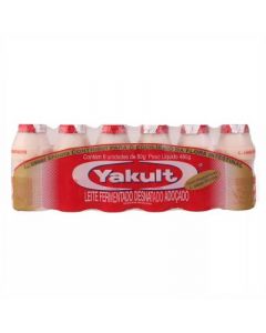 Leite Fermentado Yakult - Pacote com 6 Unidades
