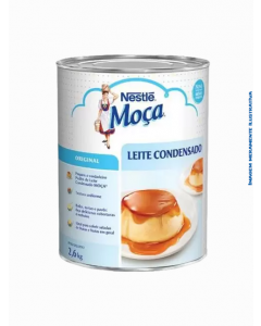 Leite Condensado Moça Nestlé - Lata com 2,6kg