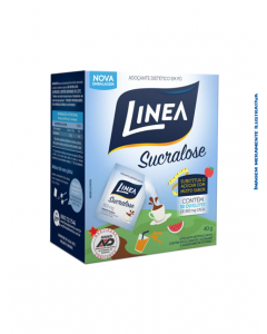 Adoçante Sucralose Sachê Linea - Caixa com 50 unidades