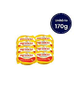 Manteiga Sem Sal President Blister Com 192 Unidades