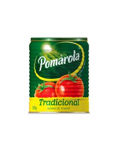 Molho de Tomate Tradicional Pomarola - Lata com 340g