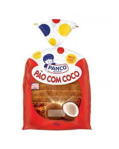 Pão de Coco Panco - Pacote com 350g