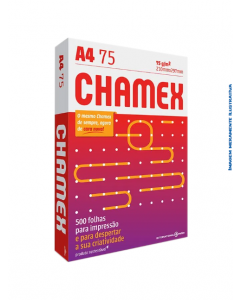 Papel Sulfite Chamex Office A4 75g com 500 folhas