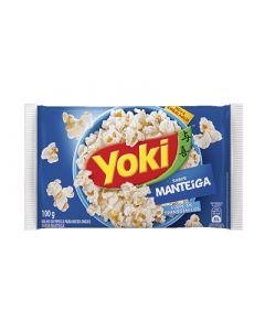 Pipoca de Microondas Sabor Manteiga Yoki - 100g