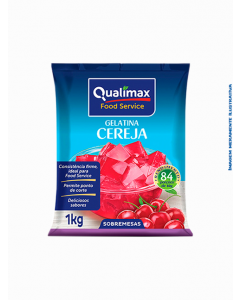 Gelatina de Cereja Qualimax 1kg
