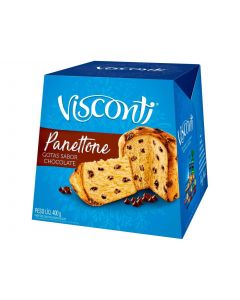 Panettone Gotas de Chocolate Visconti 400g