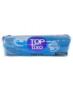 Saco para Lixo Azul 100 Litros - Bobina com 25 unidades