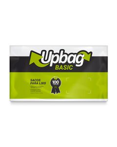 Saco para Lixo Up Bag Basic Branco 15L pacote com 50 Unidades