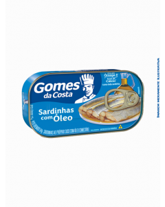 Sardinha com Óleo Gomes da Costa - 125g