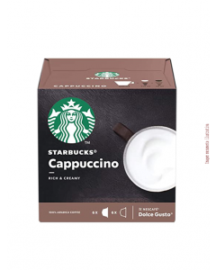 Cápsulas Starbucks Dolce Gusto Cappuccino - Caixa c/ 12 Cápsulas