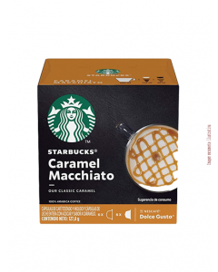 Cápsulas Starbucks Dolce Gusto Macchiato - Caixa c/ 12 Cápsulas