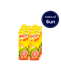 Suco de Goiaba Nectar DaFruta 1 Litro - Caixa c/ 6un