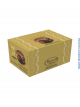 Alfajor Chocolate Meio Amargo c/Doce de Leite - Caixa com 12unid