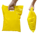 Sacola Boca de Palhaço amarelo 5 kg 45x60