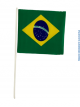 Bandeira do Brasil 14x20 com haste