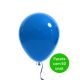 Bexiga Tradicional azul n°9 Mac Balloon