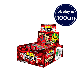 Chiclete Sabor Tutti Frutti Buzzy Tatuagem Tribal Display c/ 100un