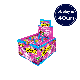 Chiclete Sabor Uva Buzzy Croc Display c/ 40un