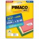 Etiqueta Pimaco A4 256 - 25,4mm x 63,5mm