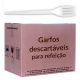 Garfo Descartável Refeição Caixa