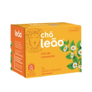 Chá de Camomila Leão com 15 Saches